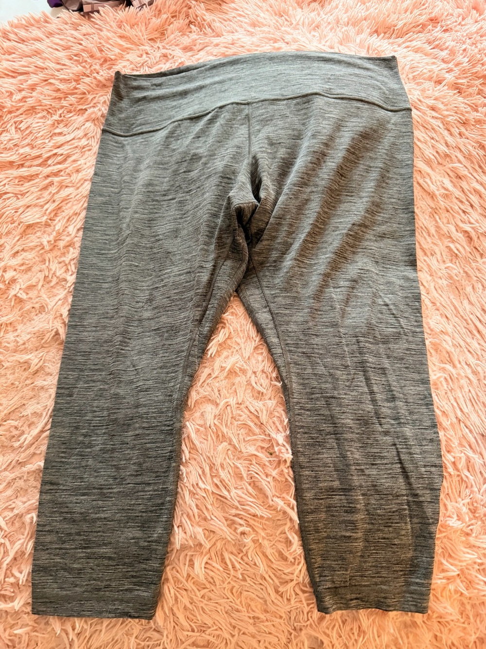 lululemon athletica Grey Capri Leggings